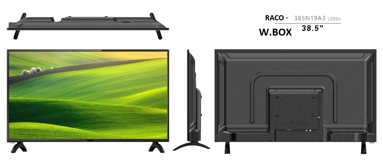 W.BOX Raco screens 38.5 inches