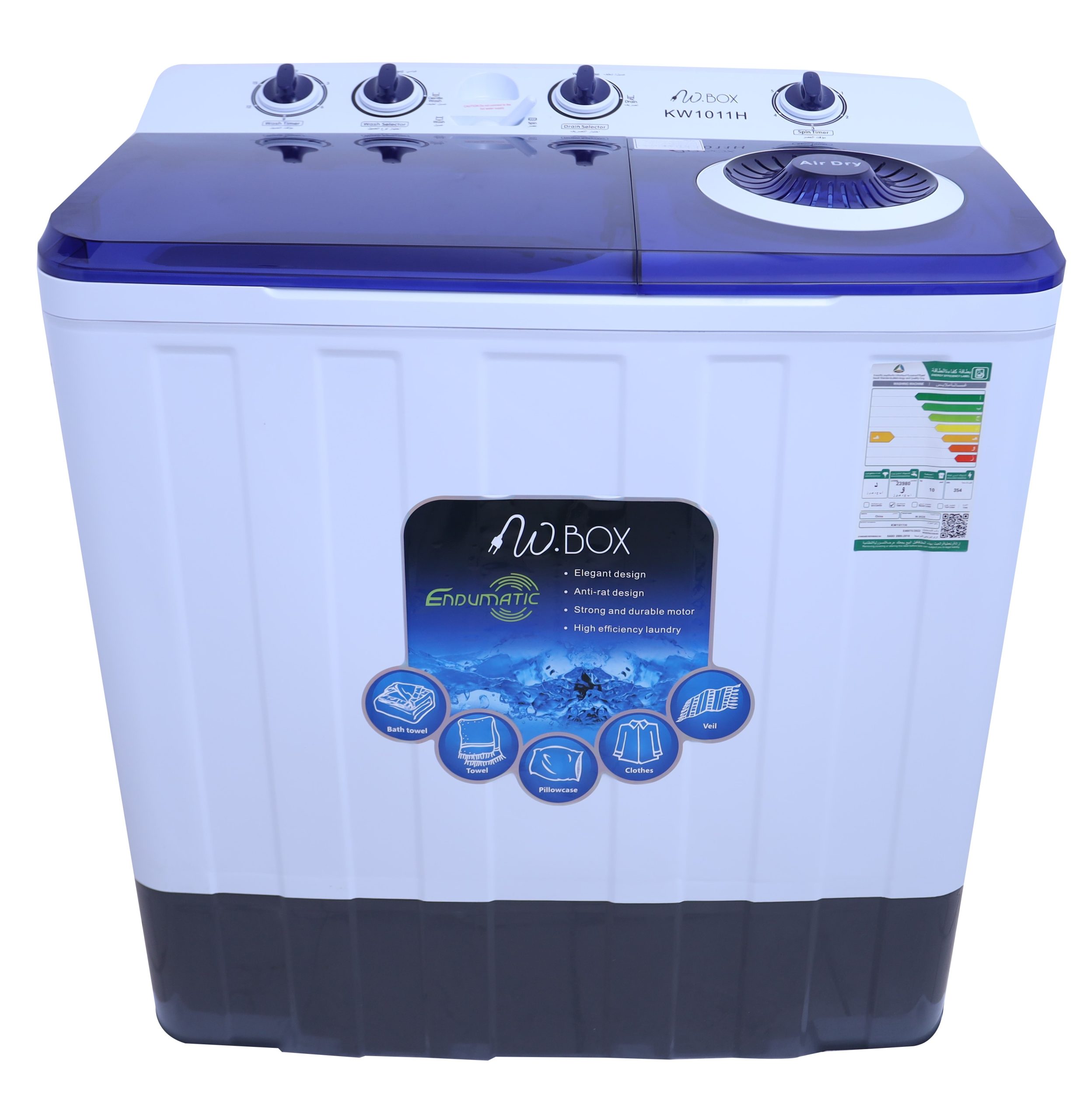 Raco Twin Tub Washing Machine W.BOX